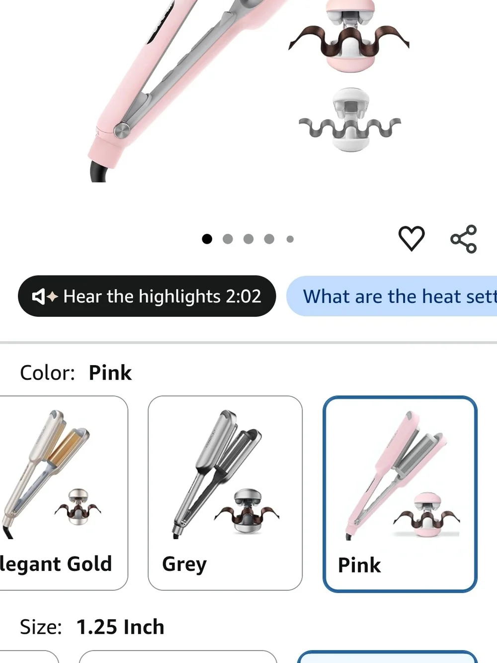 Tymo Pink Hair Styling Brush - Detangling & Styling Tool